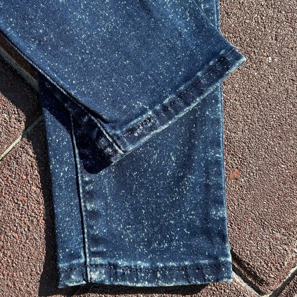 Levi’s Super Skinny Speckled Blue Jeans - Picture 5 of 9